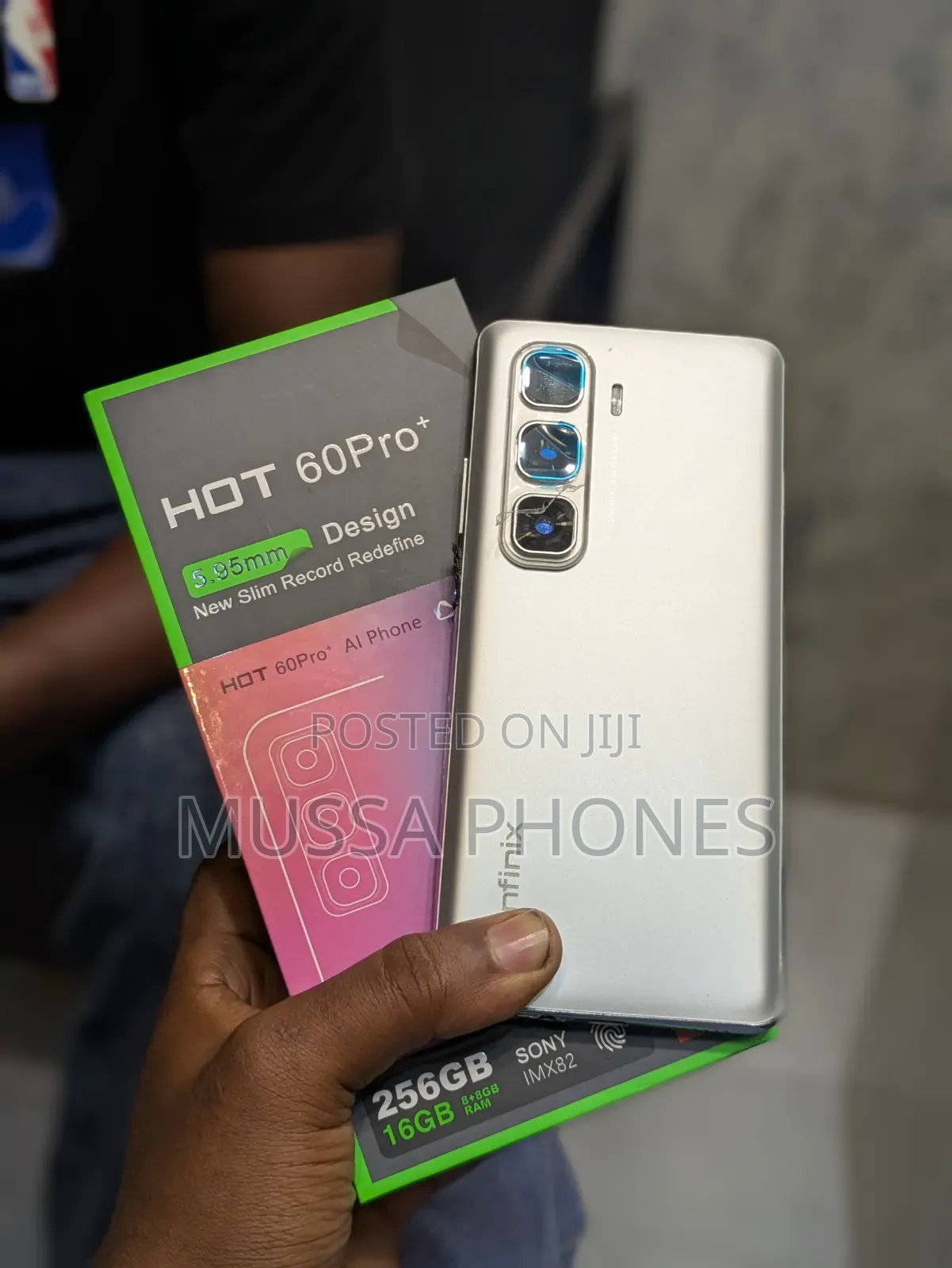New Infinix Hot 60 Pro 256 GB Silver