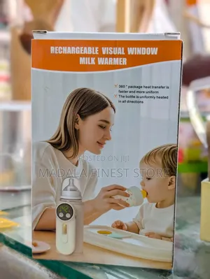 Portable Bottle for Wormed Baby Milk
