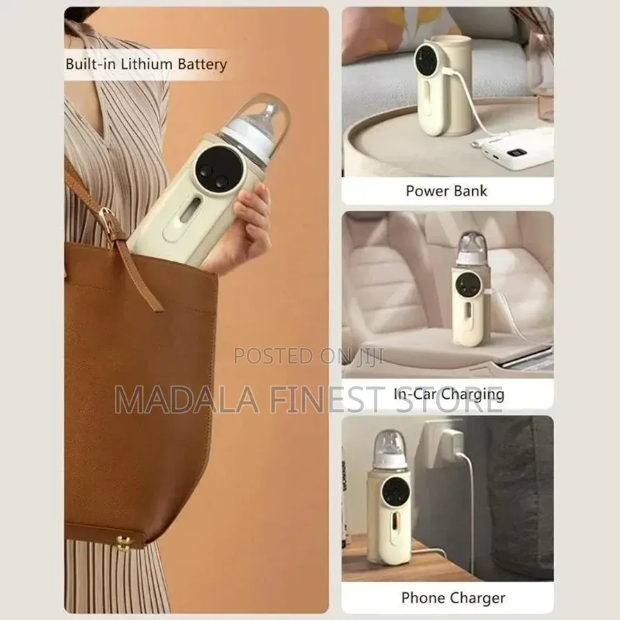 Portable Bottle for Wormed Baby Milk