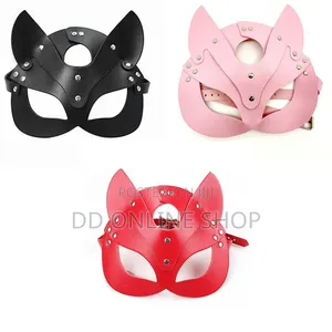 Pu Leather Cat-style Masquerade Eye Masks