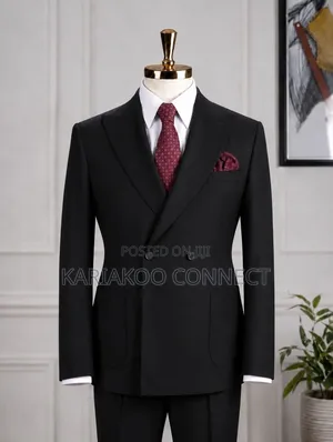 Elite Black Men Suit