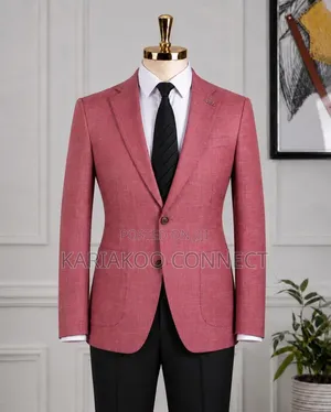 Pink Men Suit