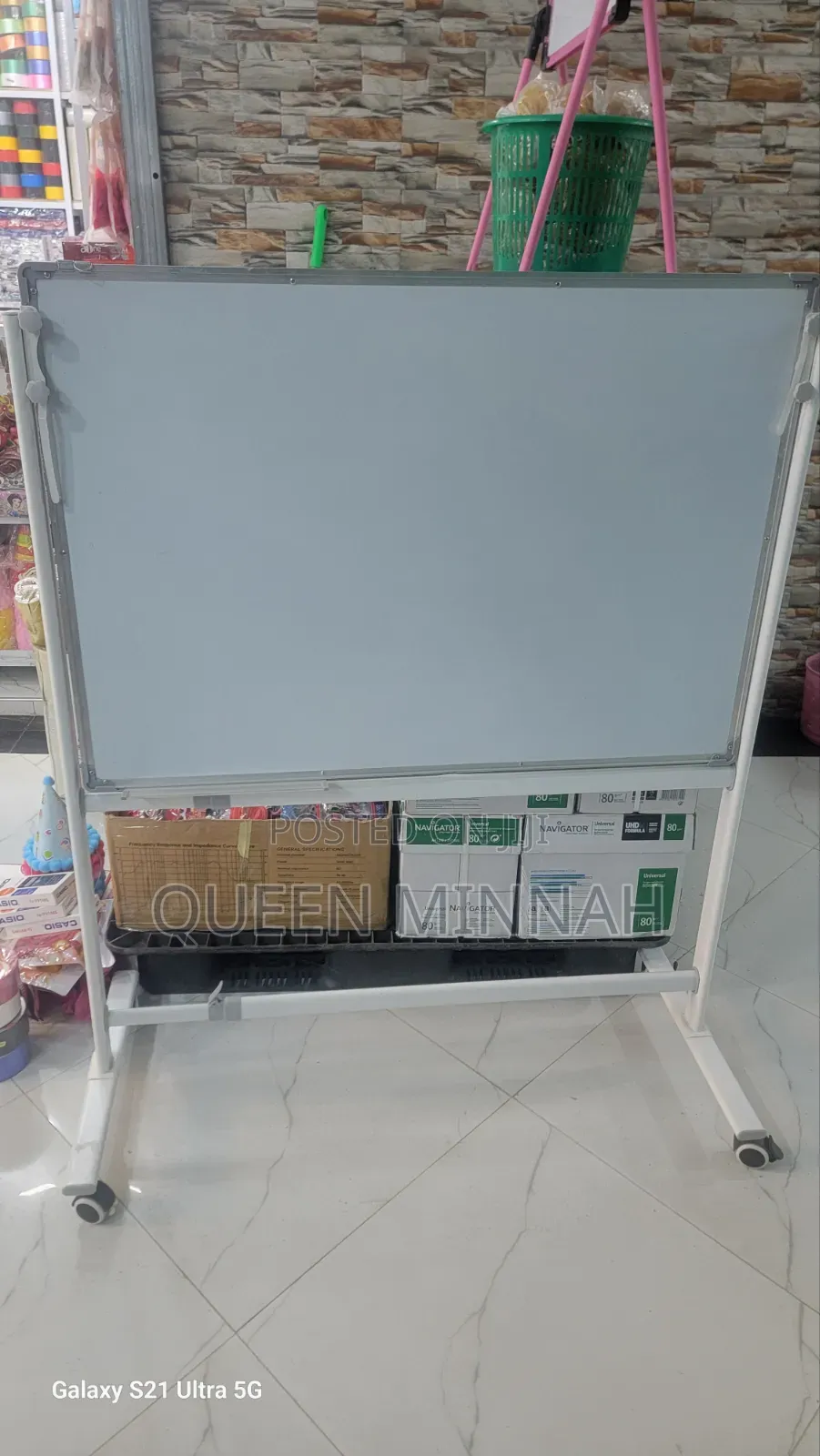White Board/ Dry Erase Board 70*100 Without Stand