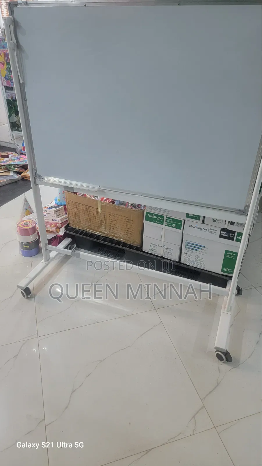 White Board/ Dry Erase Board 70*100 Without Stand