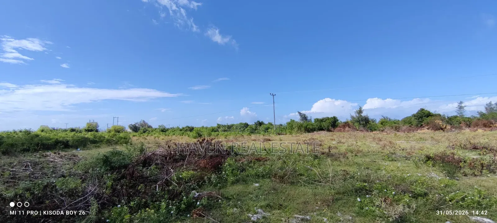 Plot for Sale at Paje Zanzibar