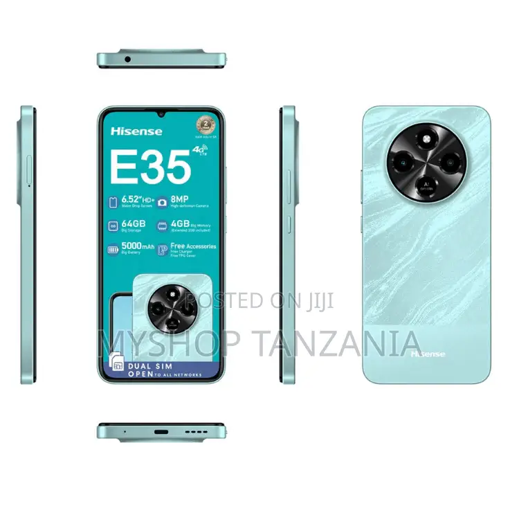 New Hisense E34 64 GB Blue