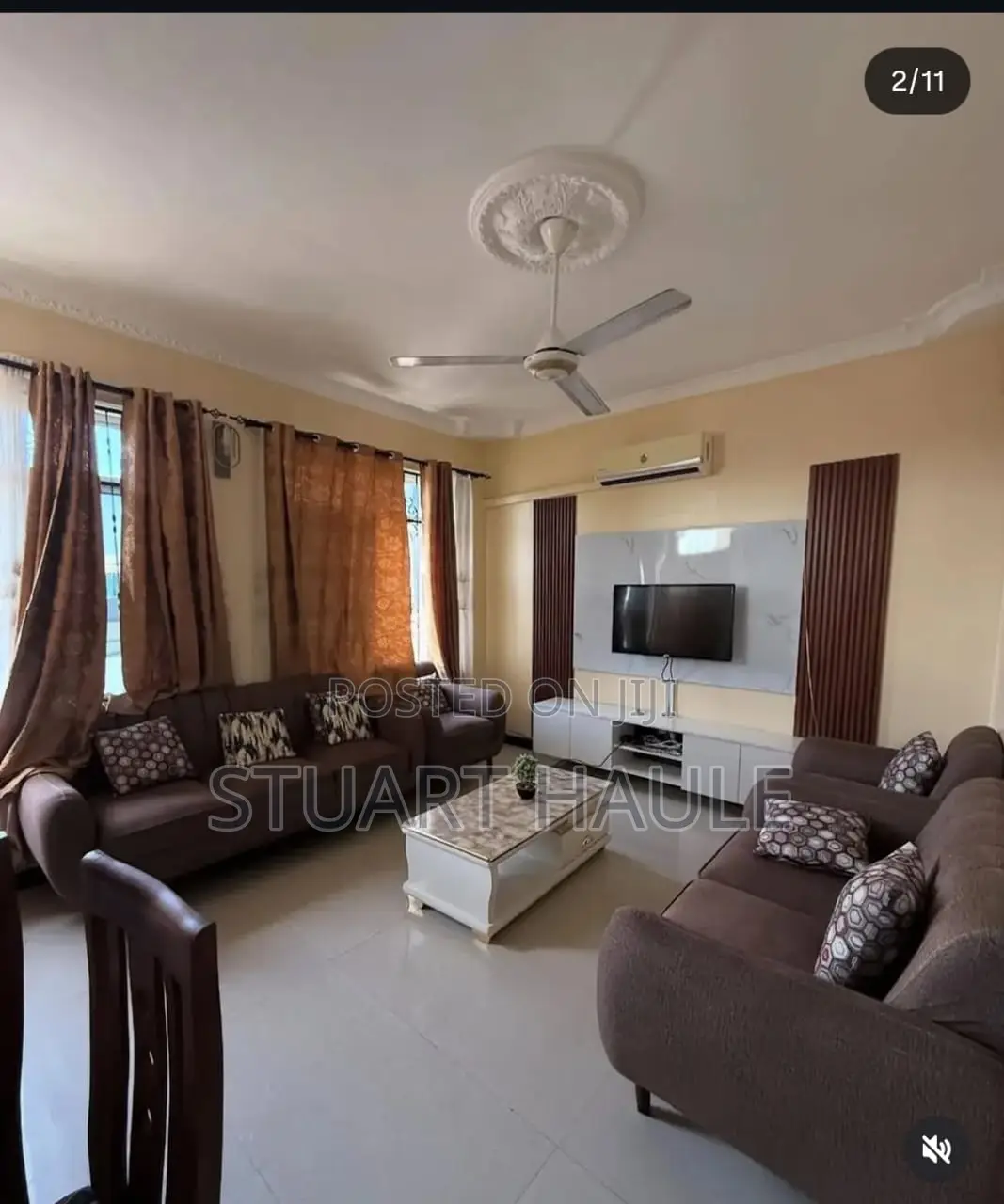 Furnished 3bdrm Apartment in Stu Esate, Msasani for rent
