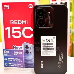 New Xiaomi Redmi 15C 4G 128 GB Black