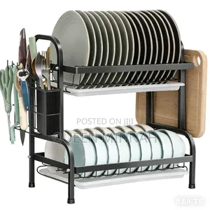 Two-Tier Dish Drying Rack