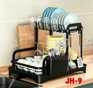 Multi-Functional Two-Tier Dish Drying Rack