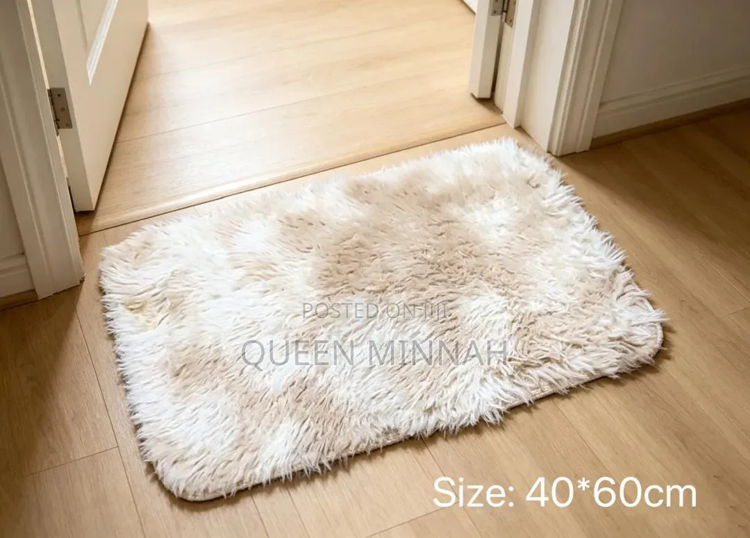 Plush, Shaggy Floor Mat
