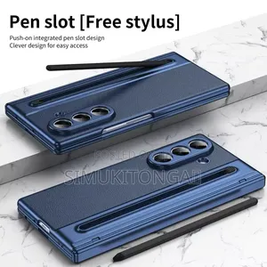 Leather Fold Case With Glass 
Available