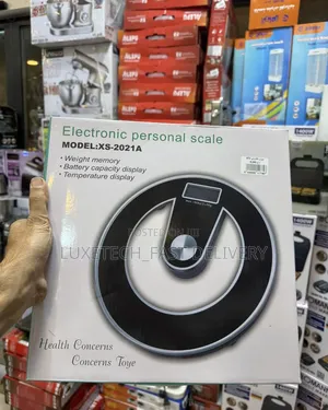 XS-2021A Digital Body Weight Scale (180kg, Tempered Glass)