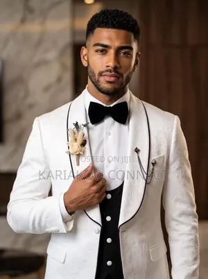 White Breast Suit