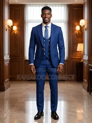 Navy Office Wear Suit