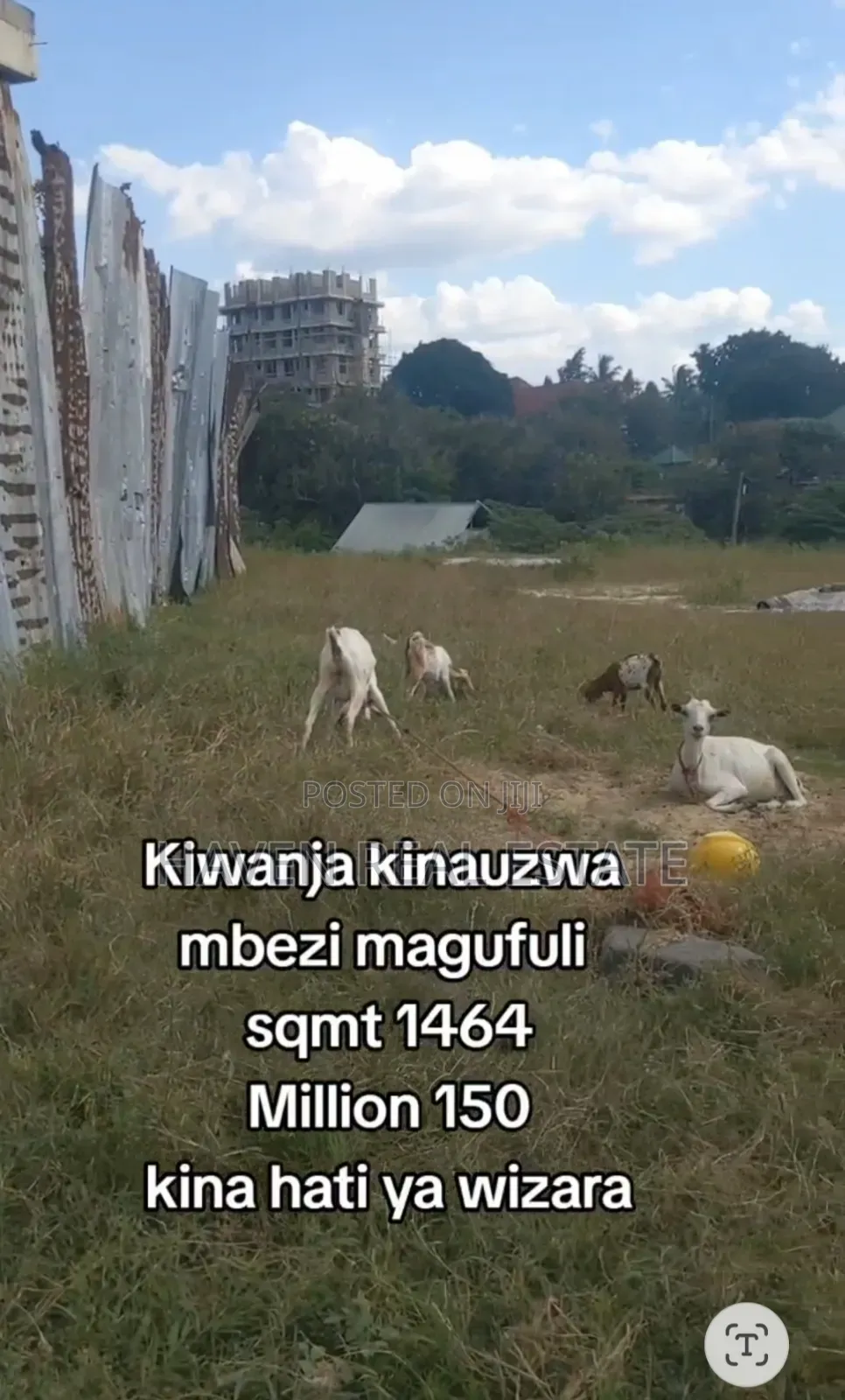Kiwanja Kinauzwa Mbezi Magufuli
