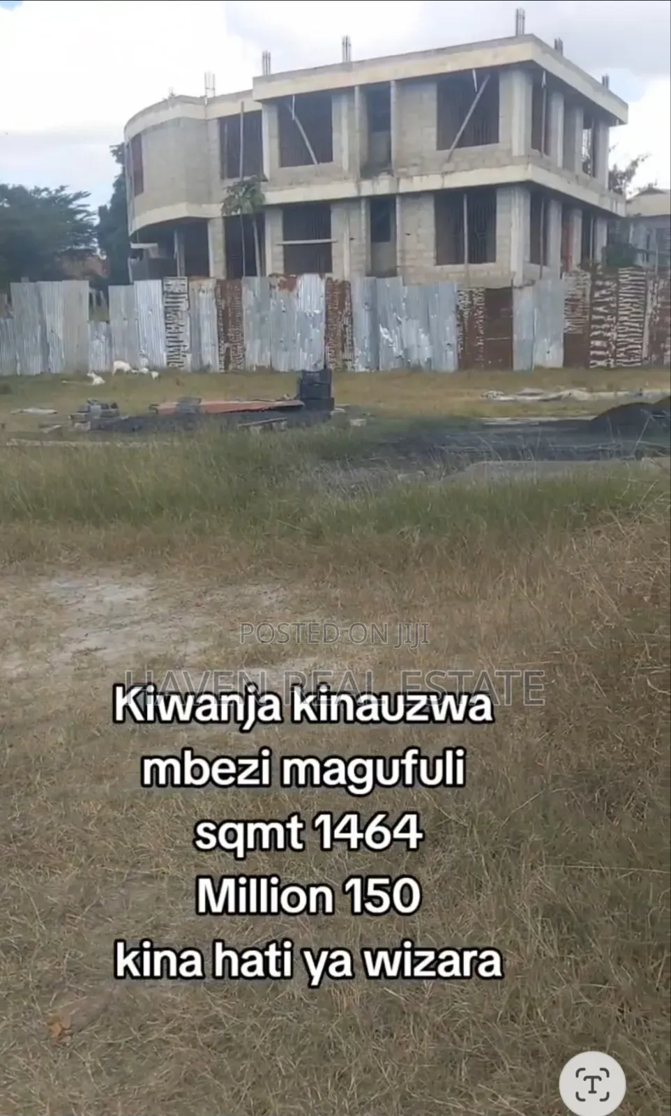 Kiwanja Kinauzwa Mbezi Magufuli