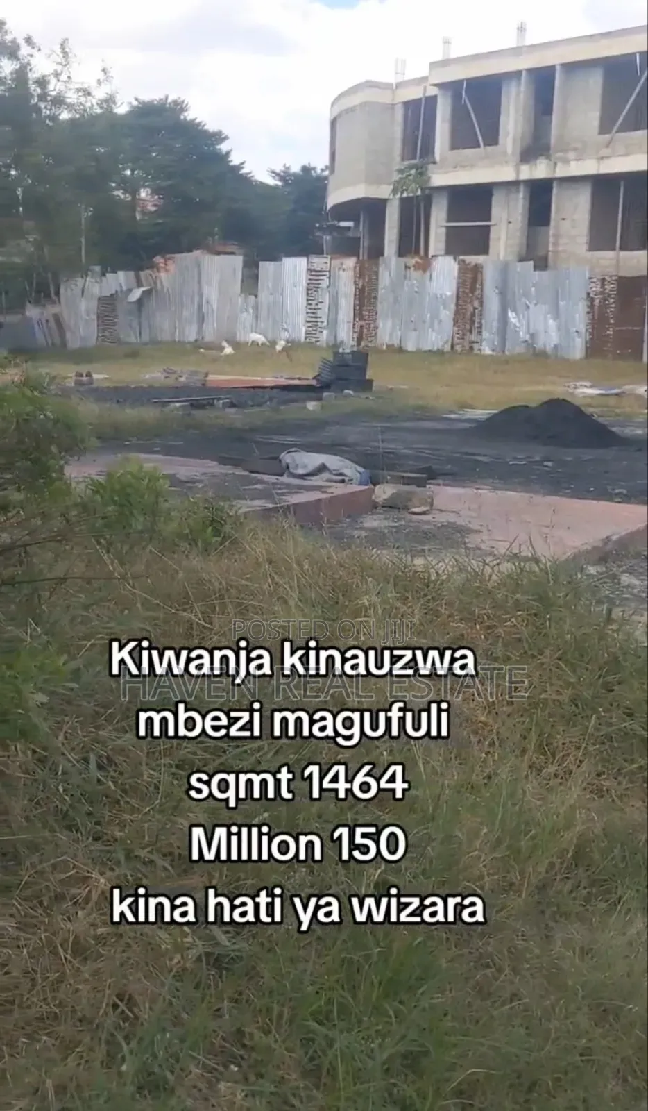 Kiwanja Kinauzwa Mbezi Magufuli