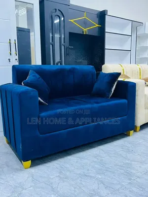 Sofa Color Blue and Grey