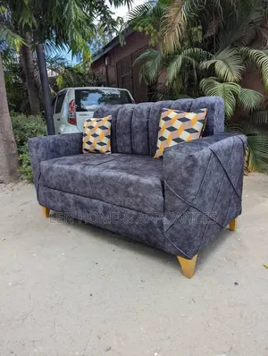 Sofa Color Blue and Grey