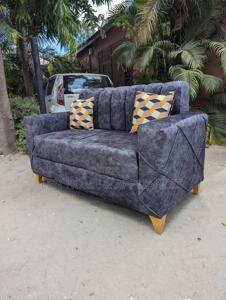 Sofa Color Blue and Grey