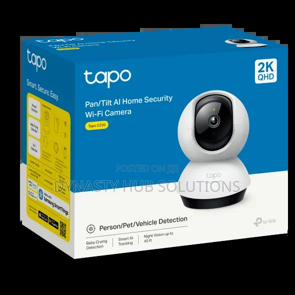 Tapo C220 4mp Pan /Tilt Ai Home Security Wi-fi Camera