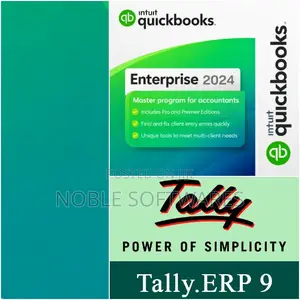 Tally.Erp 9 Gold + Intuit Quickbooks Enterprise 2024