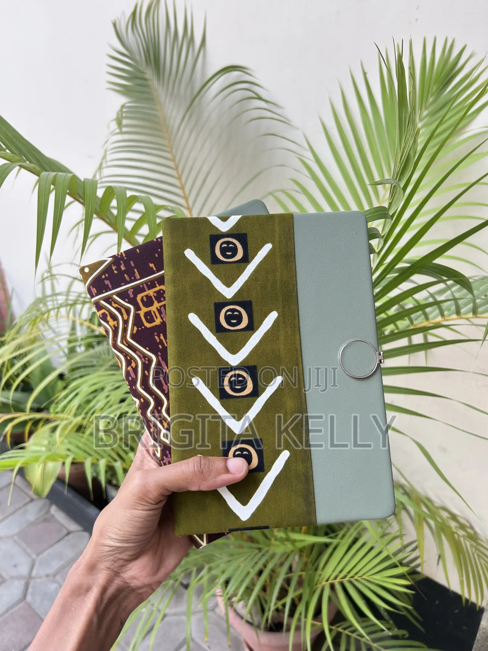 Premium Customized African Print Notebooks Gift Sets