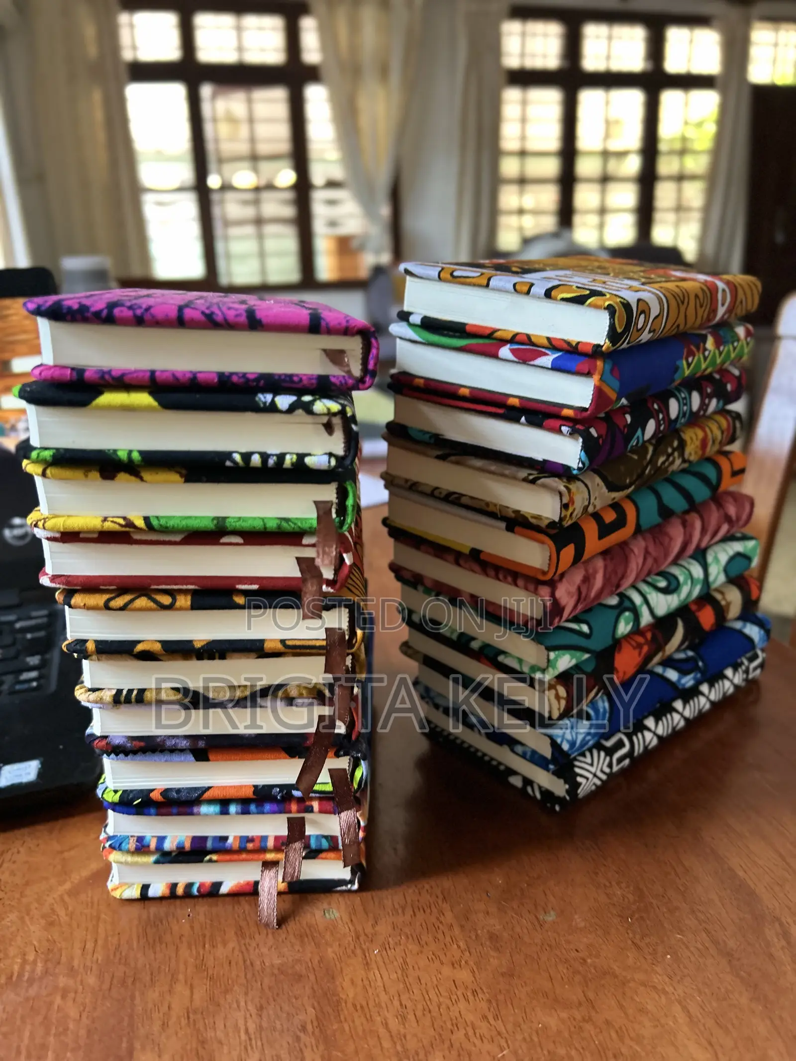 Premium Customized African Print Notebooks Gift Sets