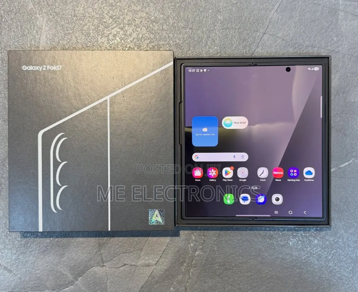 New Samsung Galaxy Z Fold7 256 GB Black