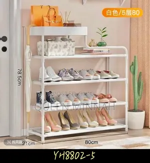 5-Tier Modular Shoe Rack