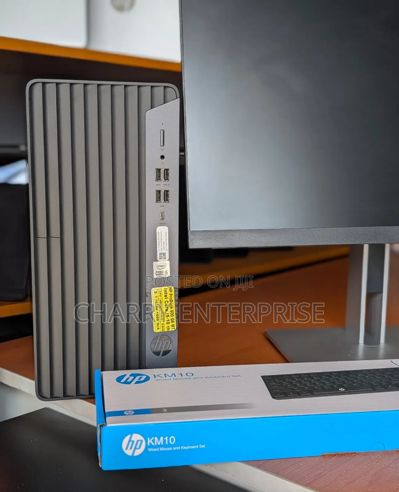 Hp Prodesk 600 G6 Mt Core I5 10th Gen 16gb Ram 1tb HDD 24 Inch