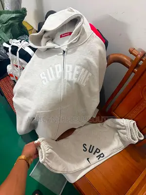 Supreme Hoodie Plus Jogger Pants Collection Available