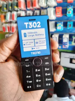 New Tecno T302 Black