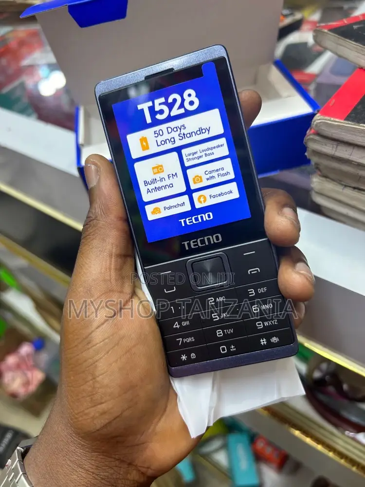 New Tecno T528 Black