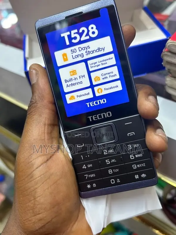 New Tecno T528 Black