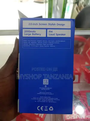 New Tecno T316 Silver