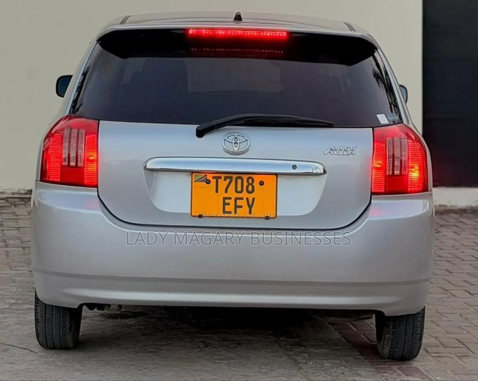 Toyota Allex 2005 Silver
