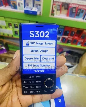New Tecno S302 Blue