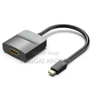 Vention Type-C to Hdmi Adapter 0.15m Black Abs Type