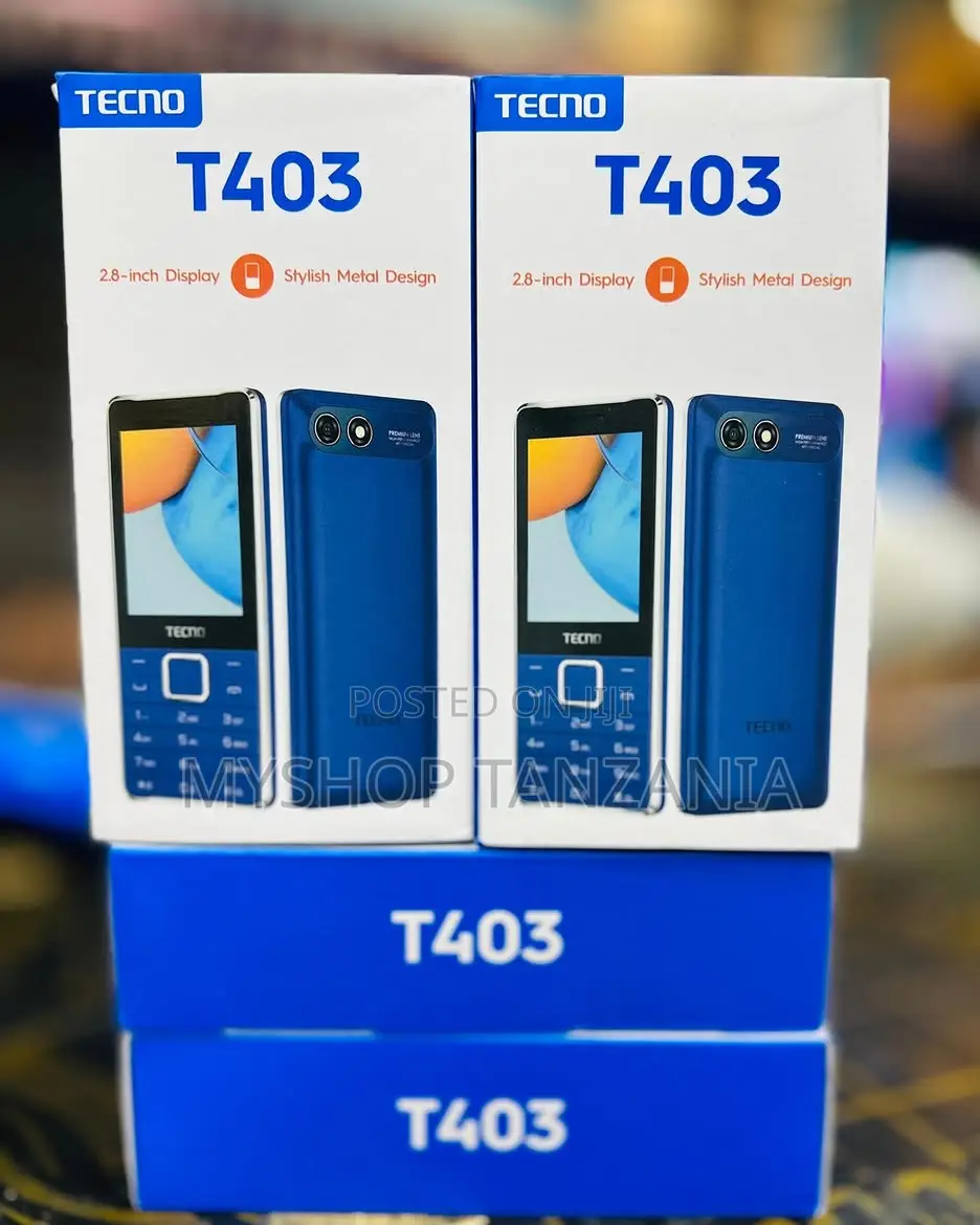 New Tecno T403 Black