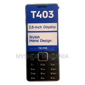 New Tecno T403 Black