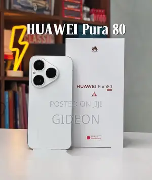 New Huawei Pura 80 5G 256 GB White