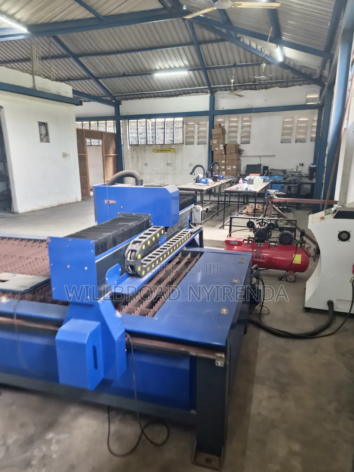 CNC Plasma and CNC Milling Machine