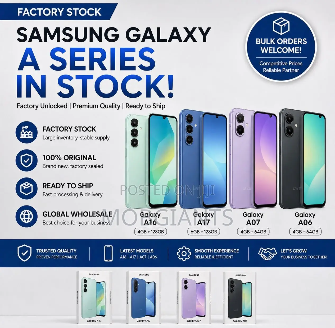 New Samsung Galaxy A07 128 GB Black