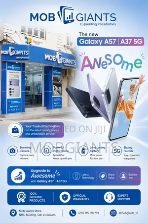 New Samsung Galaxy A37 128 GB Black