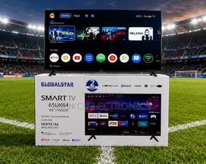 65”Globalstar Smart Google Tv