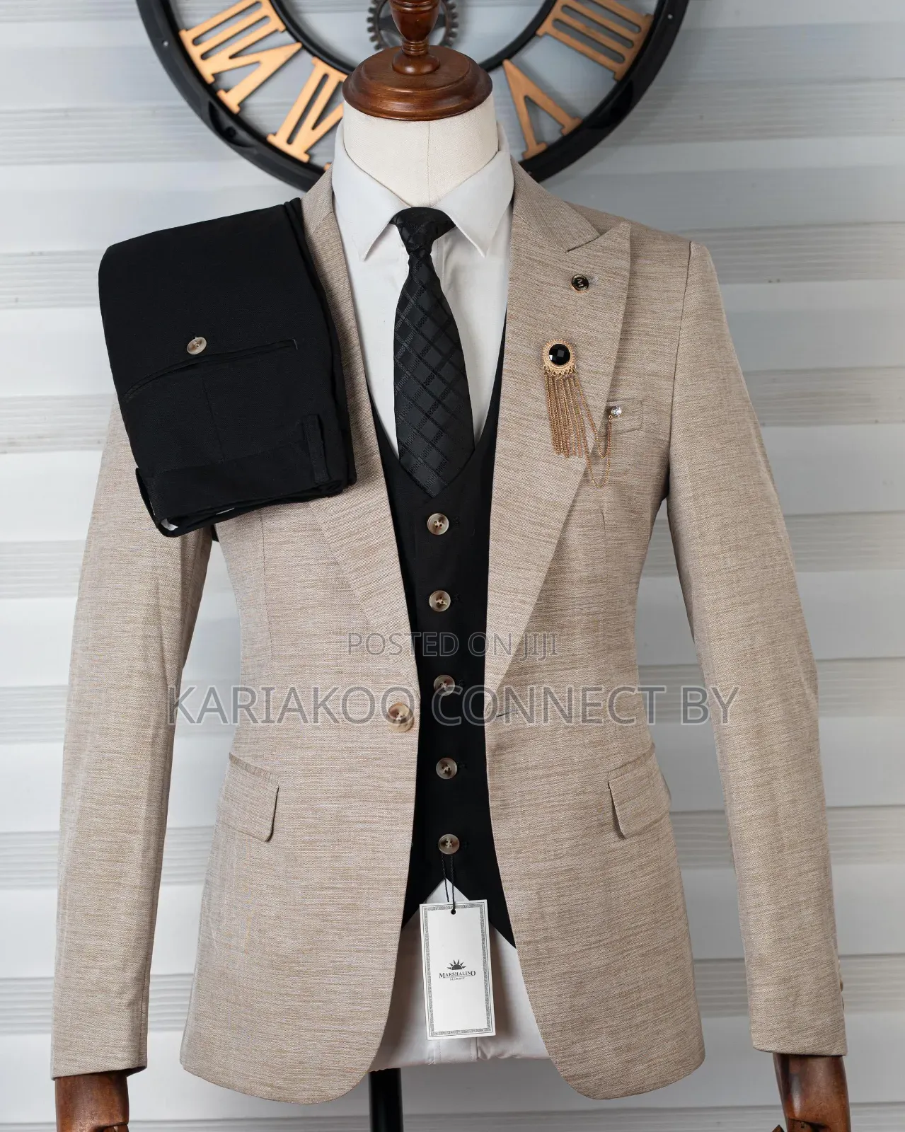 Premium Quality 3-Piece Men's Suit
