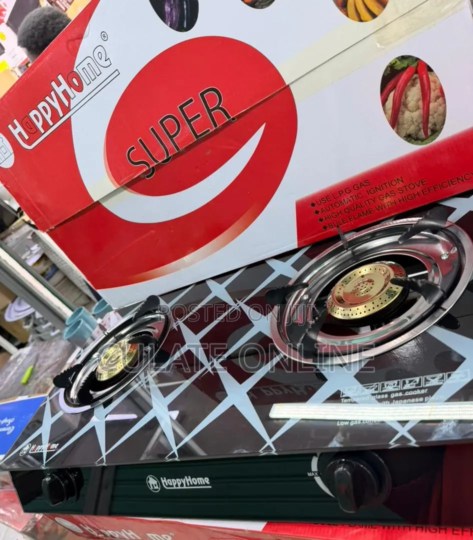 2 Plates Happy Home Gas Stove