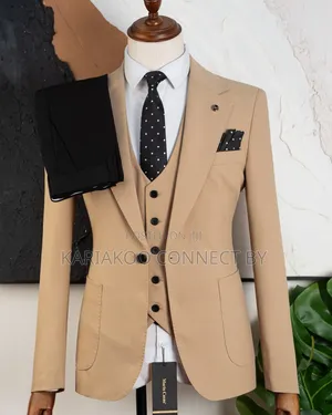 The Luxury Camel Tan 3-piece Men's Suit